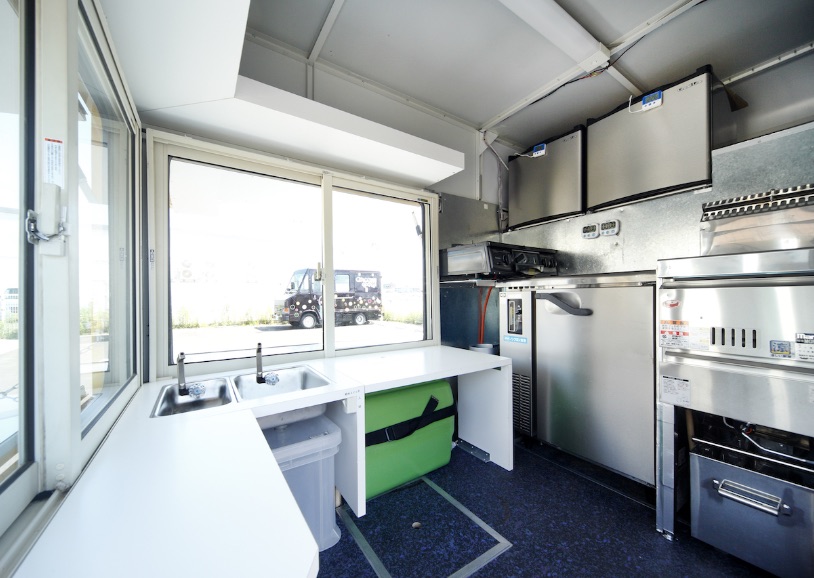 軽自動車トラックタイプ-ND-NDK(飲食店営業許可車)厨房設備